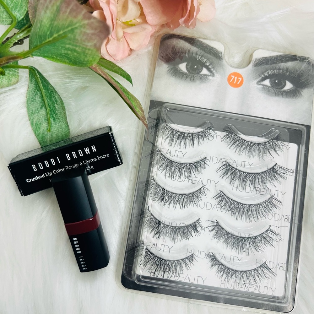 Bobbie brown lipstick & lashes